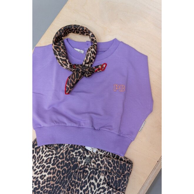 Petit Blush | Ballon Fit Jeans Leopard