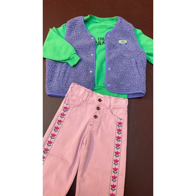 Piupiuchick | Flare Trousers Lilac