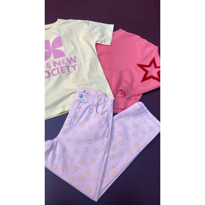 The New Society | TNS Logo T-Shirt Soft Lemon