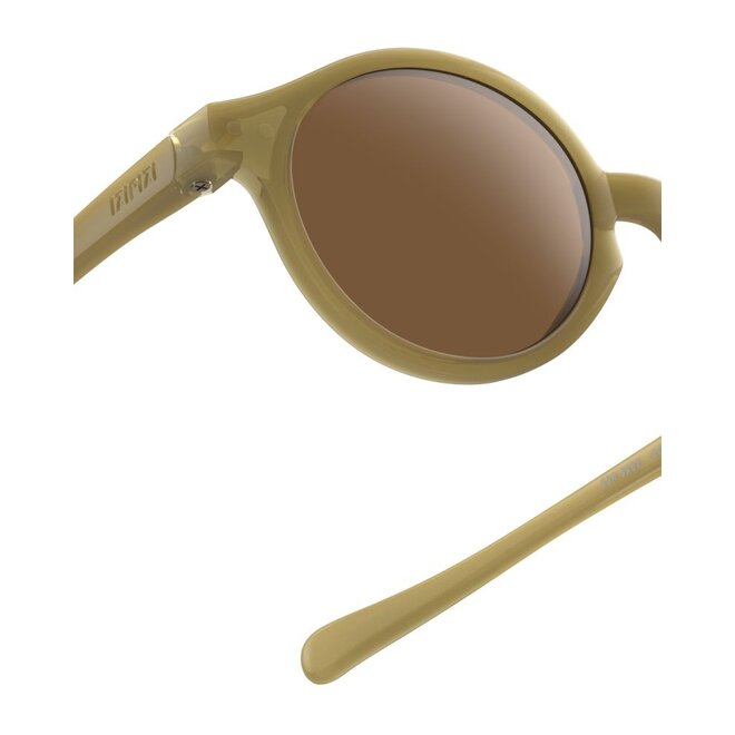 Izipizi | #D Baby Zonnebril Glossy Kaki 0-3 jaar