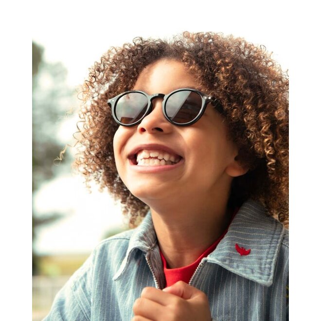 Izipizi | #D Junior Sun Zonnebril Black Road 7-11 jaar