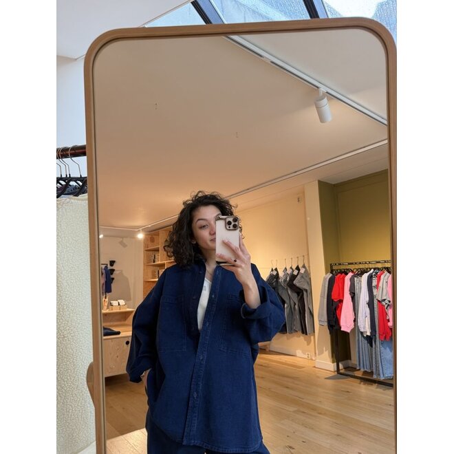 American Vintage | Comow Blouse Ml Raw Blue