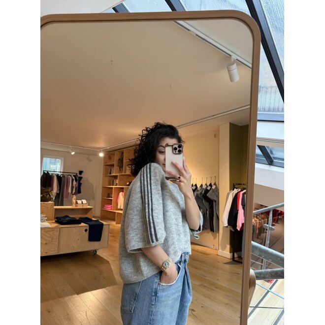 American Vintage | Vitow Summer Pull Gris Clair Chine