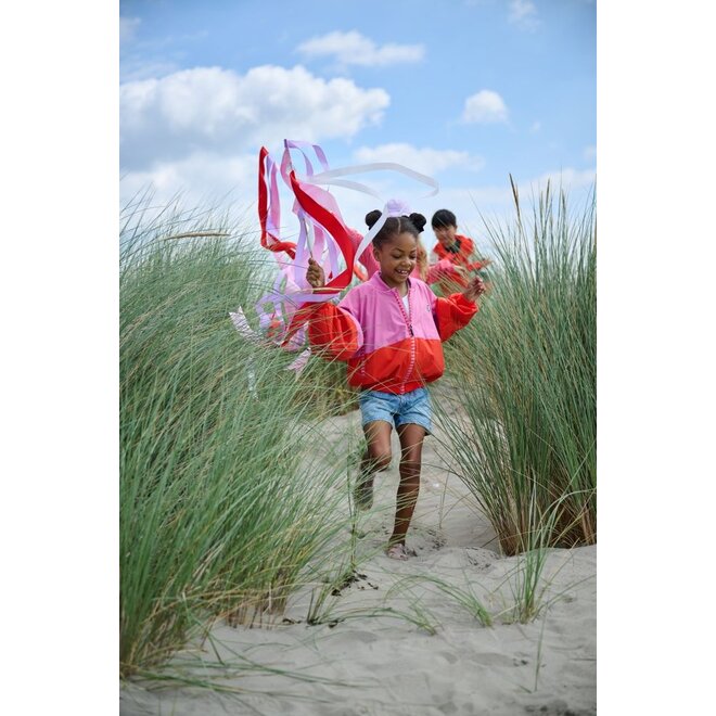 Gosoaky | The Seagull Zomerjas Wild Orchid Pink / Poppin Red