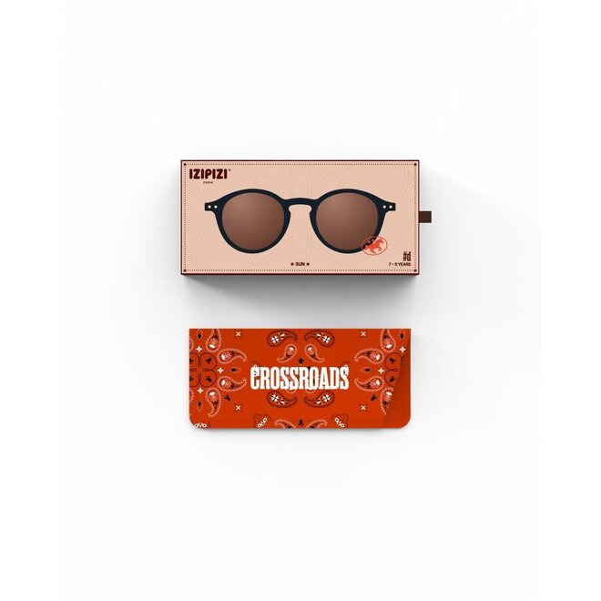 Izipizi | #D Junior Sun Zonnebril Black Road 7-11 jaar