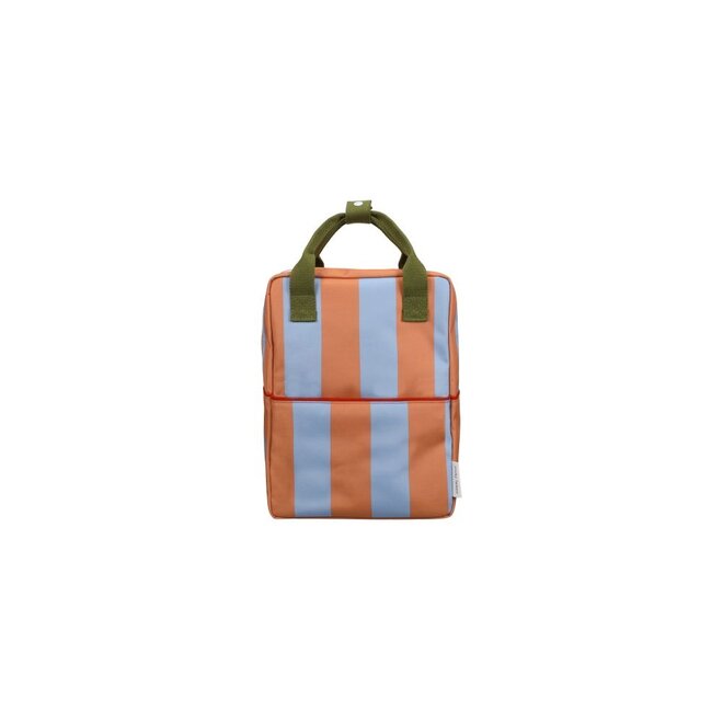 Backpack Medium Lemon Tree Stripes Cloud Blue + Maple Whirl