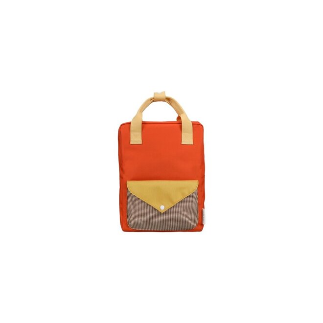 Backpack Medium Lemon Tree Envelope Campfire Orange