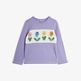 Mini Rodini | Violas Panel Longsleeve Top Purple