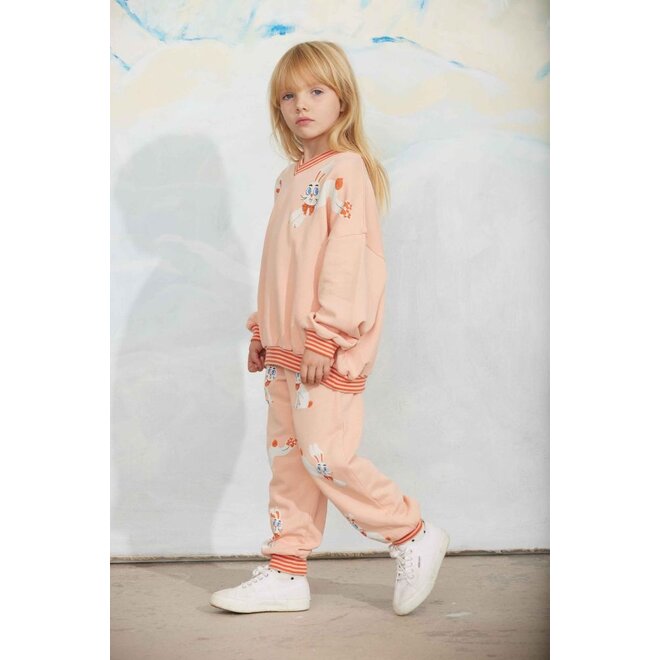 Mini Rodini | Rabbits Sp Sweatshirt Pink