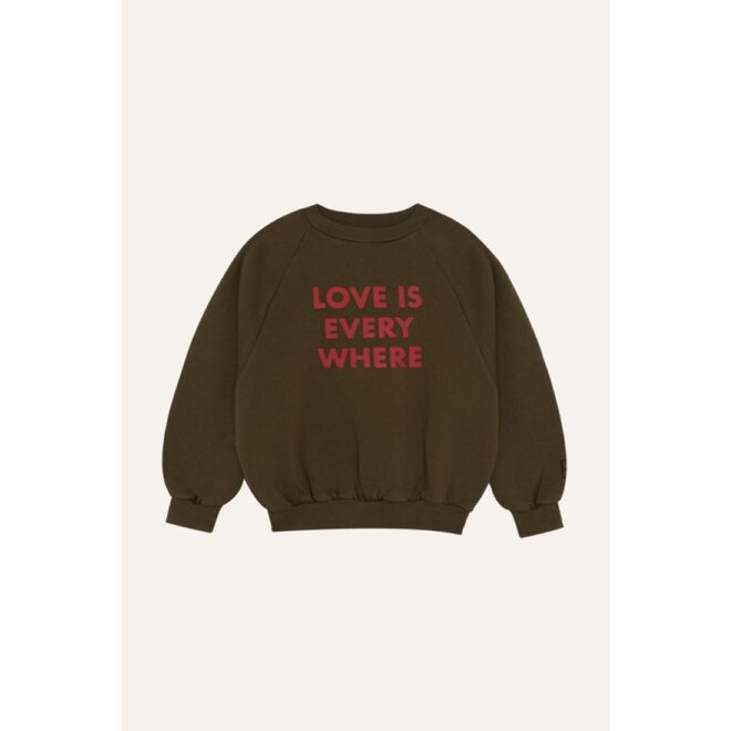 The Campamento | Love Is Everywhere Sweatshirt Green