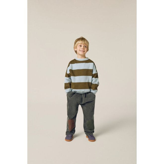 The Campamento | Green Stripes Sweatshirt
