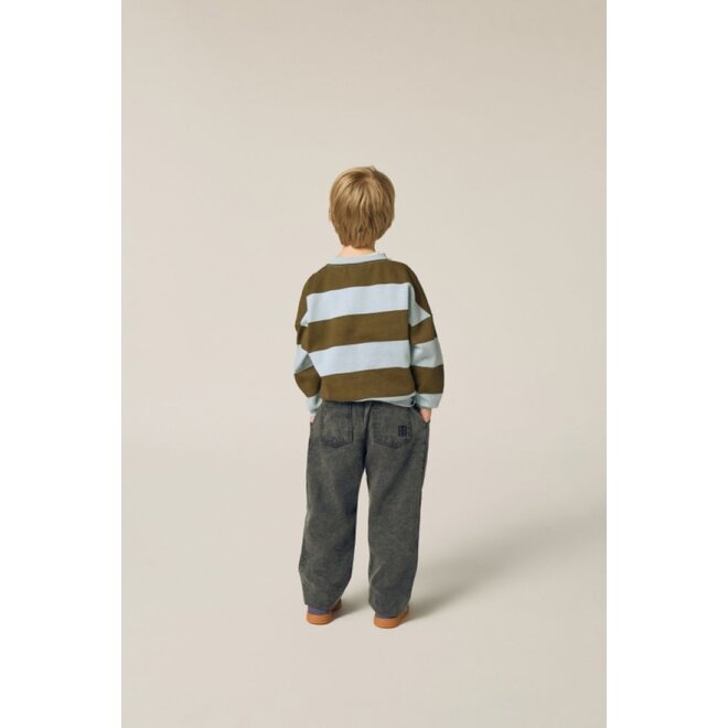 The Campamento | Green Stripes Sweatshirt