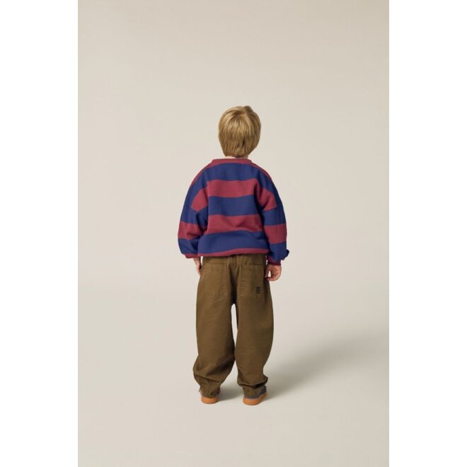 The Campamento | Blue Stripes Sweatshirt