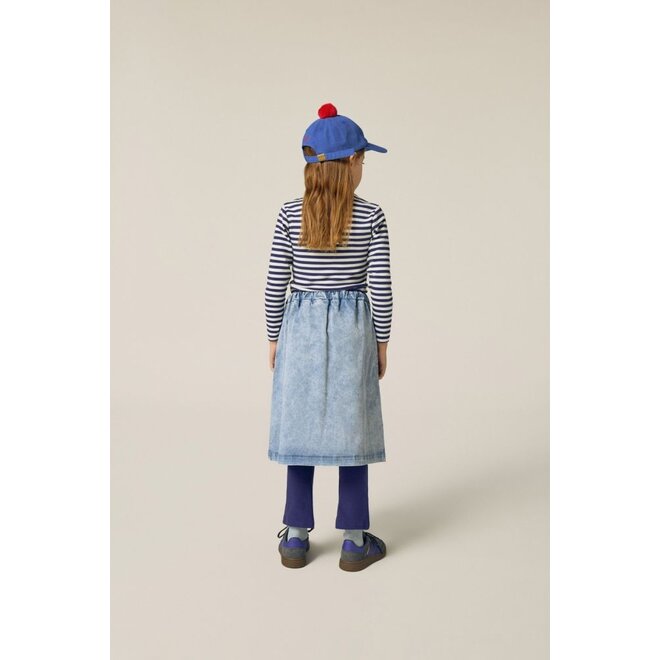 The Campamento | Blue Stripes Turtle Neck Tshirt