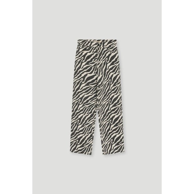 TNS Denim Teen Barrel Trouser Zebra Print