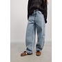 The New Society | TNS Denim Teen Curved Trouser Light Blue Denim