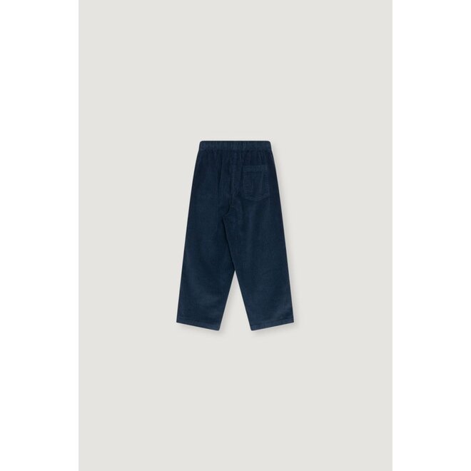 The New Society | Elio Corduroy Trouser Black Iris
