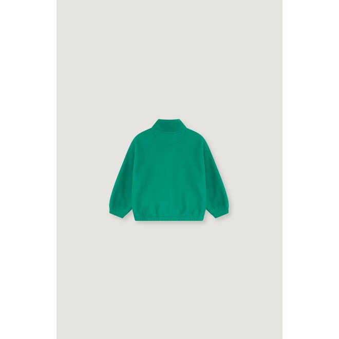 The New Society | Cloudy Fleece Sweatshirt Golf Green