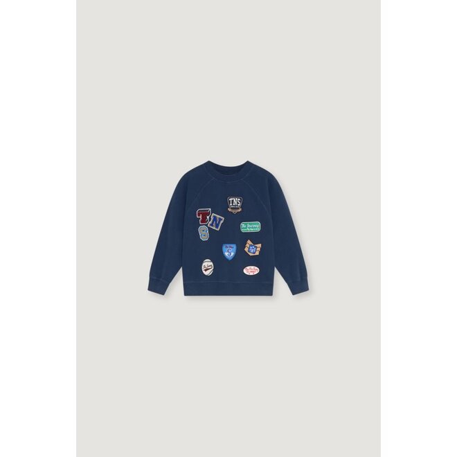 The New Society | Eden Sweatshirt Black Iris