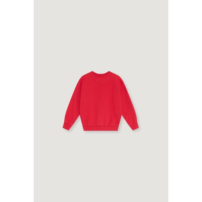 The New Society | TNS Logo Sweatshirt Chinese Red