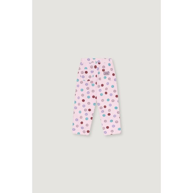 The New Society | Smiley Denim Trouser Smiley Print