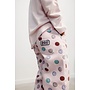The New Society | Smiley Denim Trouser Smiley Print