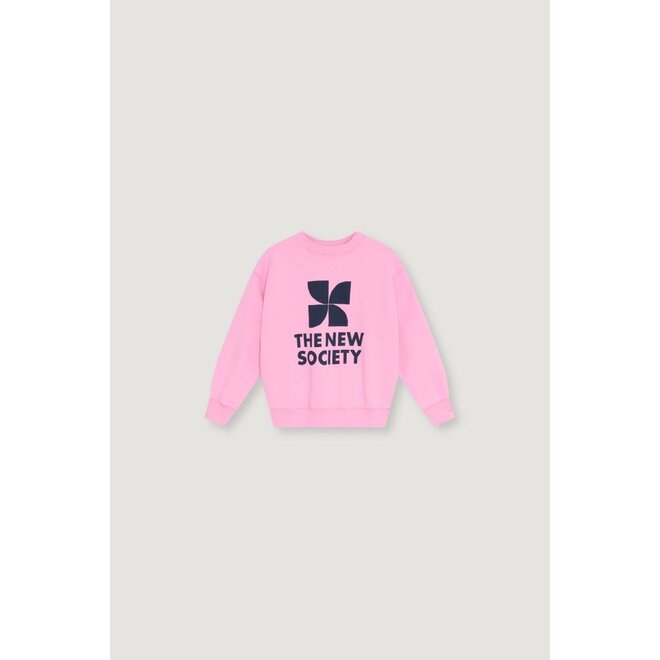 The New Society | TNS Logo Sweatshirt Lilac Chiffon