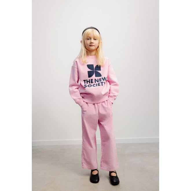 The New Society | TNS Logo Sweatshirt Lilac Chiffon