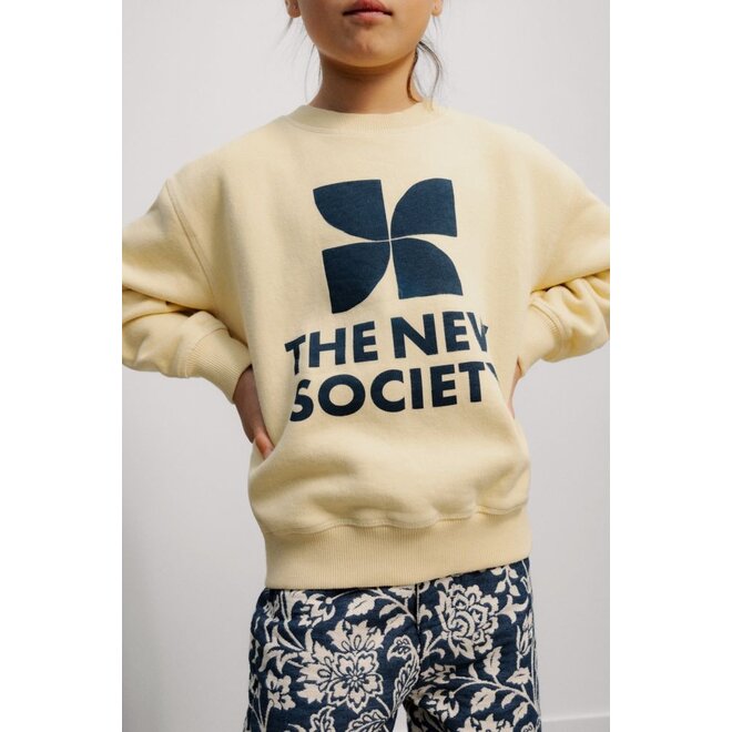 The New Society | TNS Logo Sweatshirt Sunlight Sunlight