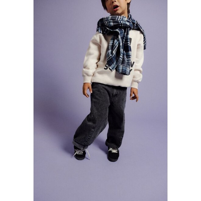 The New Society | TNS Denim Twist Trouser Moonless Night