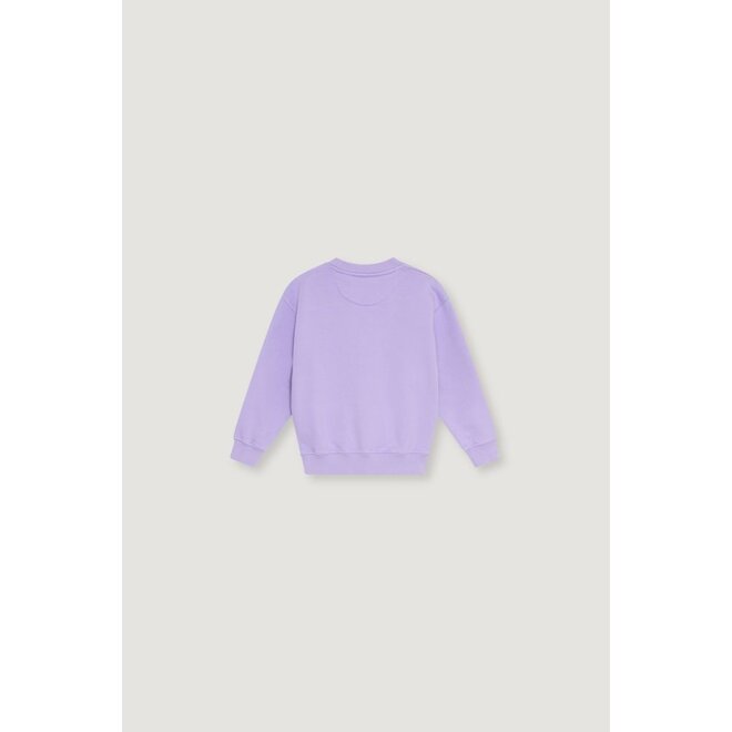 The New Society | TNS Logo Sweatshirt Violet Tulip