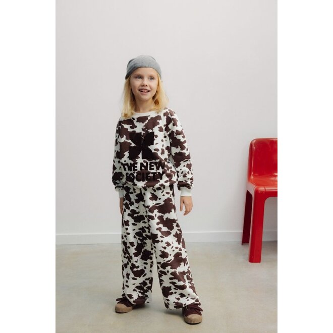 The New Society | TNS Logo Jogging Cow Print