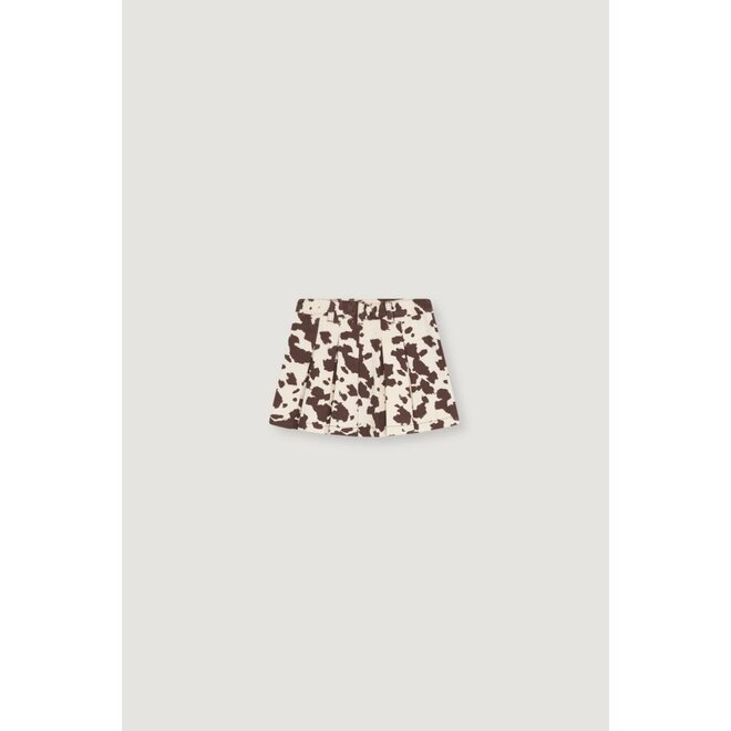 The New Society | Dakota Skirt Cow Print