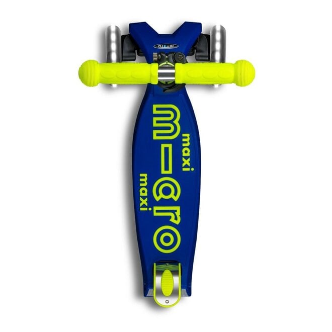 Micro Step | Maxi Micro inklapbaar LED blauw geel Neon
