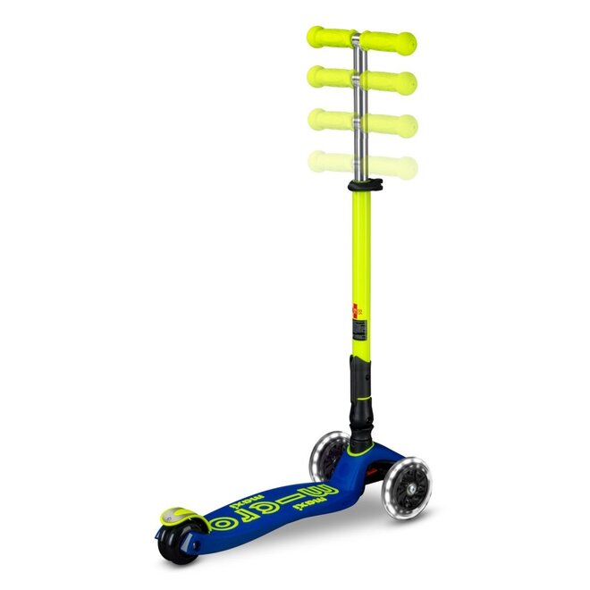Micro Step | Maxi Micro inklapbaar LED blauw geel Neon