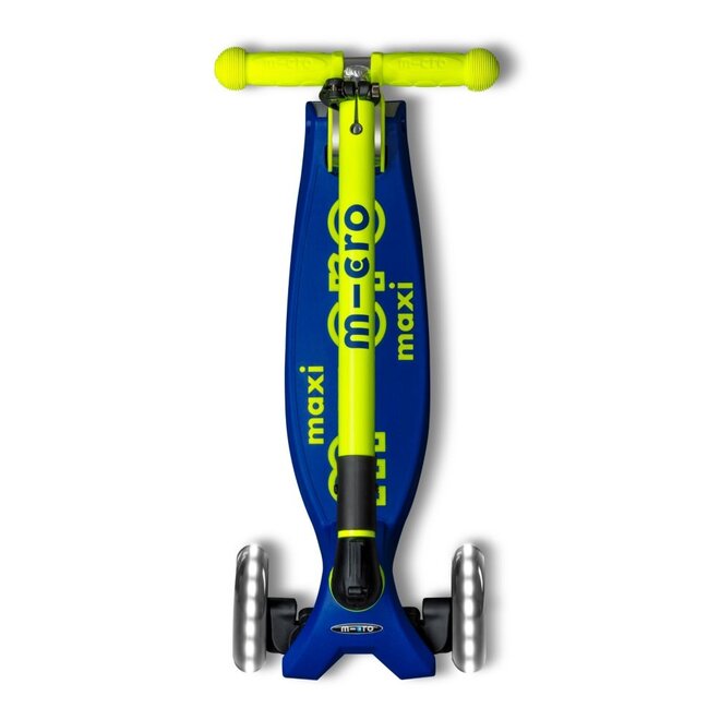 Micro Step | Maxi Micro inklapbaar LED blauw geel Neon