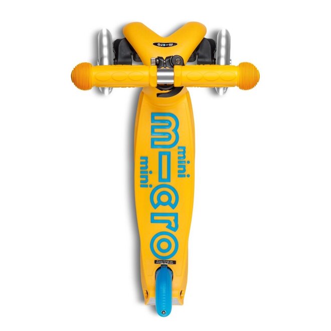 Micro Step | Micro Mini Micro step Deluxe Inklapbaar LED Abrikoos