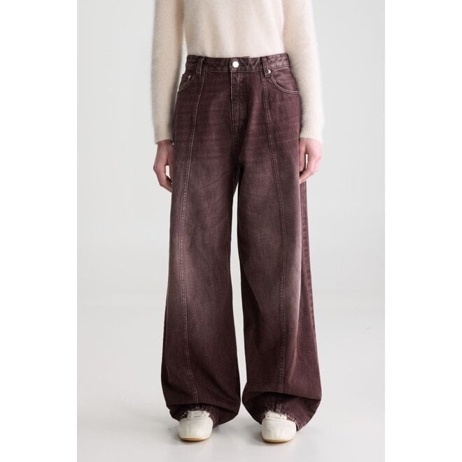 83/Perl62 Jeans Used Burgundy