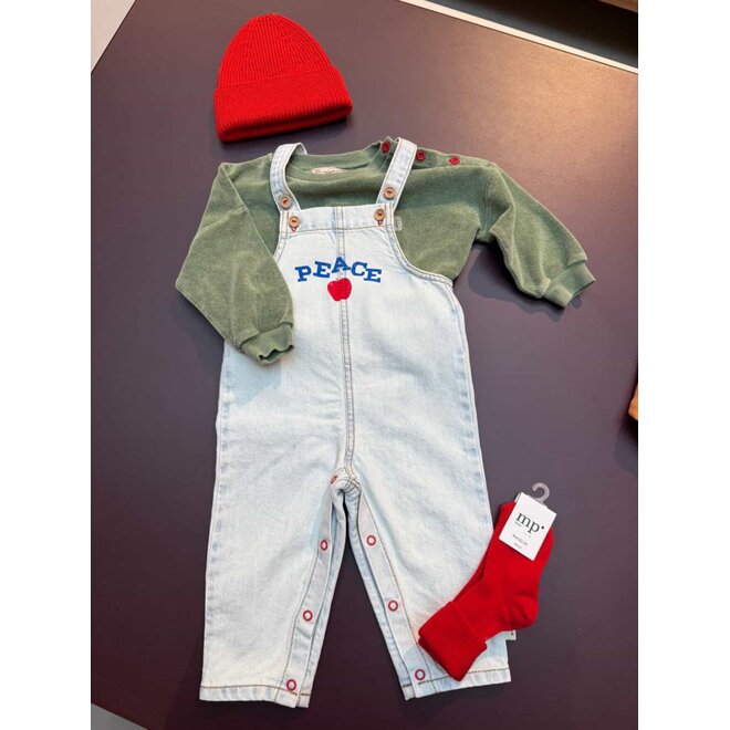 Hvid | Beanie Fonzie Red