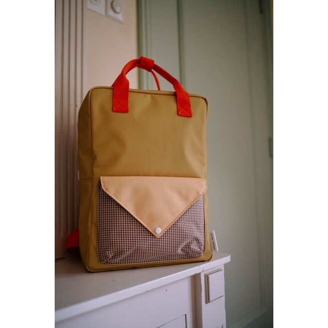 Sticky Lemon | Backpack Large Lemon Tree Envelope Bookworm Green