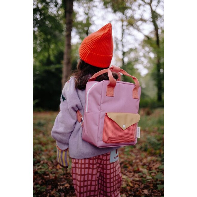 Sticky Lemon | Backpack Small Lemon Tree Envelope Rosebay Pink
