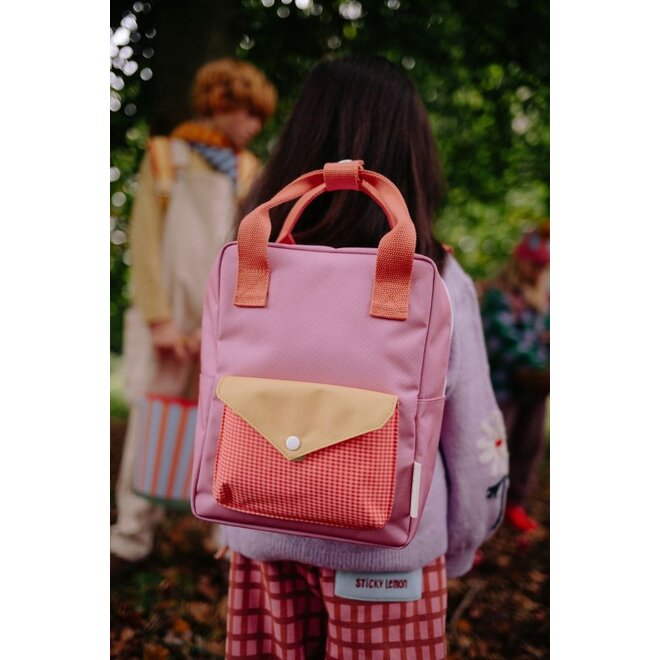Sticky Lemon | Backpack Small Lemon Tree Envelope Rosebay Pink