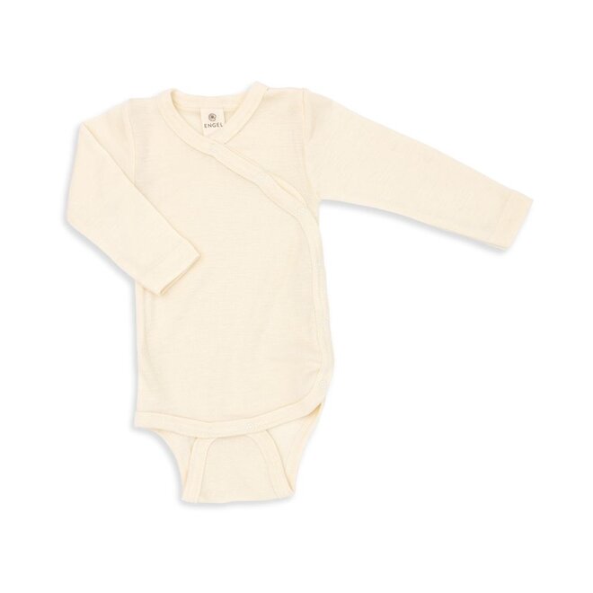 Engel | Wikkelromper Wol-Zijde Natural