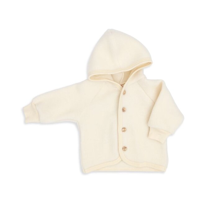 Hooded jacket natural