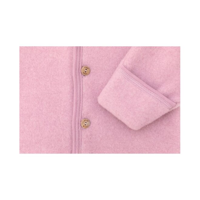 Engel | Hooded Overall rosewood mélange