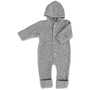 Engel | Hooded Overall light grey mélange
