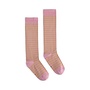 Gray Label | Long Ribbed Socks GOTS Bubblegum / Cookie