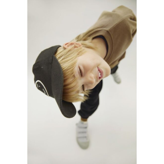 Gray Label | Baseball Cap GOTS Pirate Black