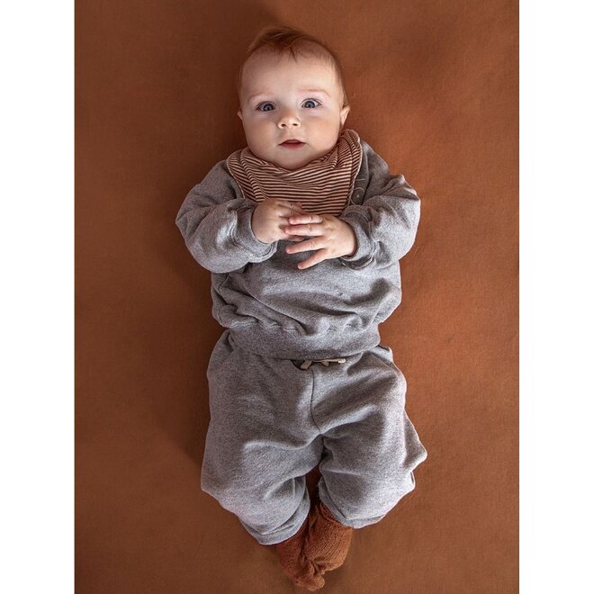 Gray Label | Baby Track Pants GOTS Grey Melange