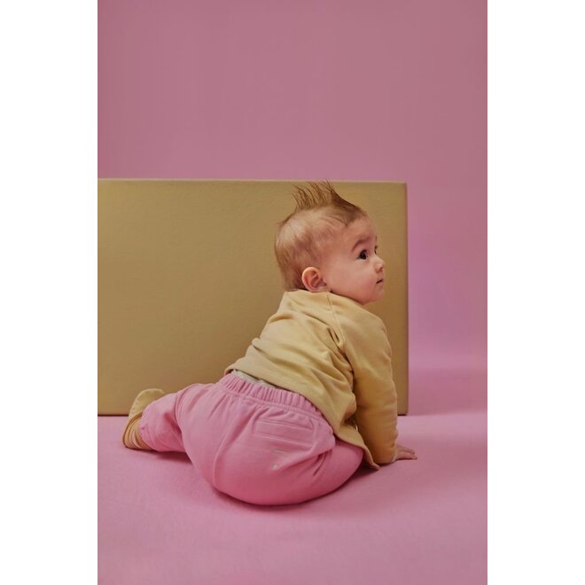 Gray Label | Baby Track Pants GOTS Bubblegum
